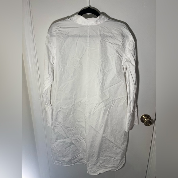 Nordstrom Classic White Long Sleeve Dress - Picture 12 of 13